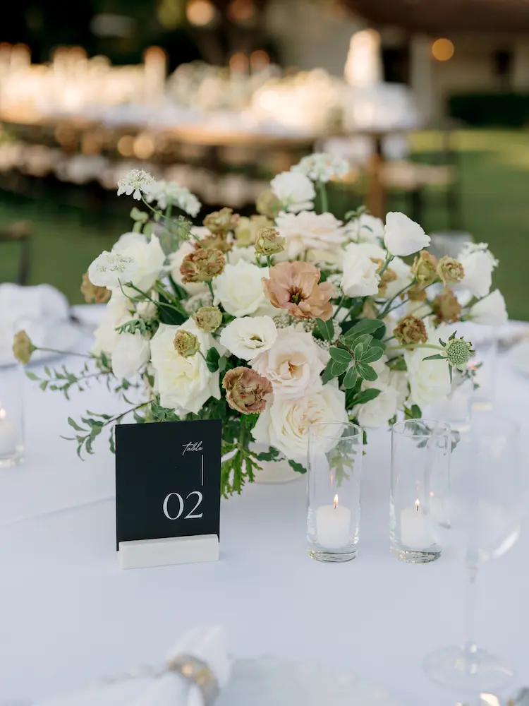 Centerpiece flowers vase for wedding decoration