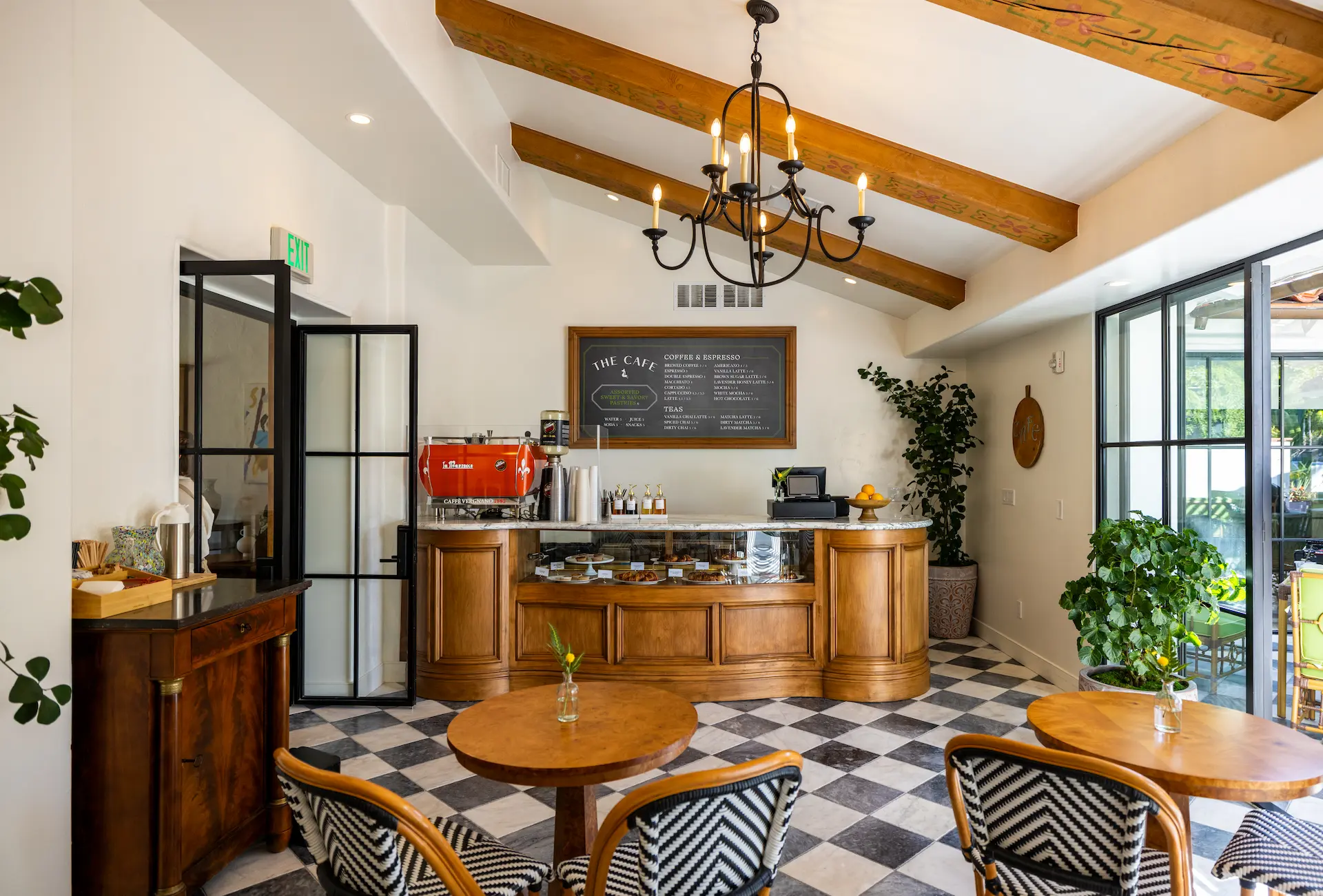 The Cafe interior | The Inn at Rancho Santa Fe