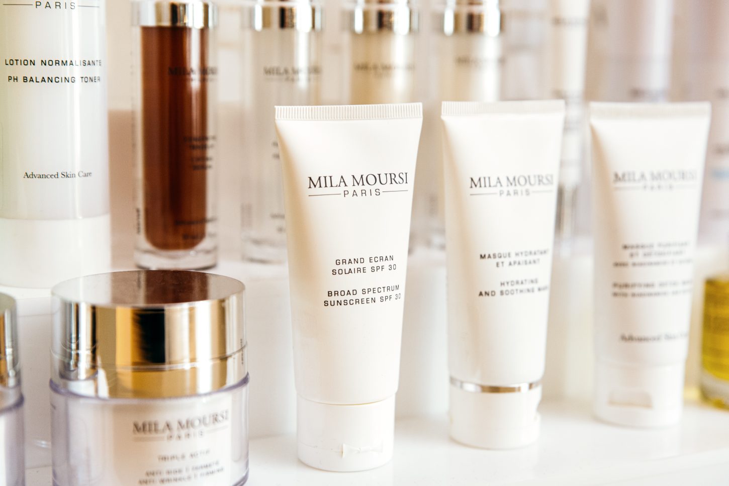 Mila Moursi spa products